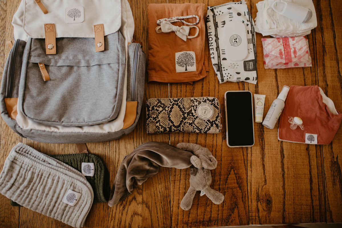 Baby's First Flight: The Diaper Backpack – Parker Baby Co.