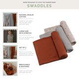 Clay Swaddle Set