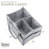 Infographic for Diaper Caddy. 