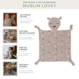 100% Muslin Lovey