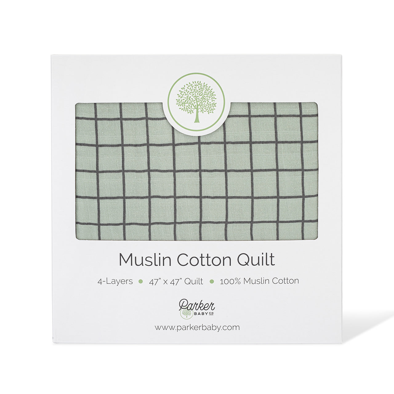 Sage Windowpane Quilt