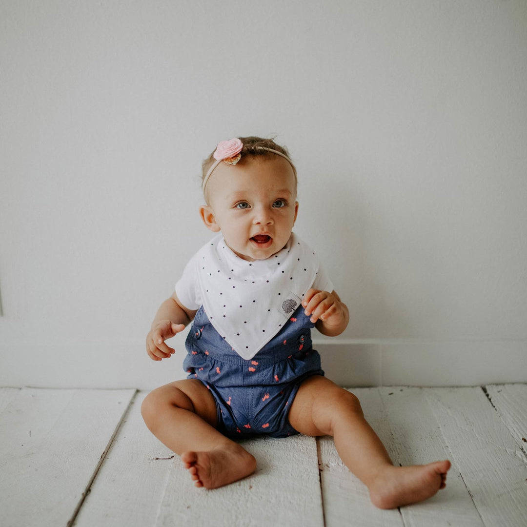 Bandana Baby Bibs | Lincoln Set - 4 Pack | Parker Baby Co.