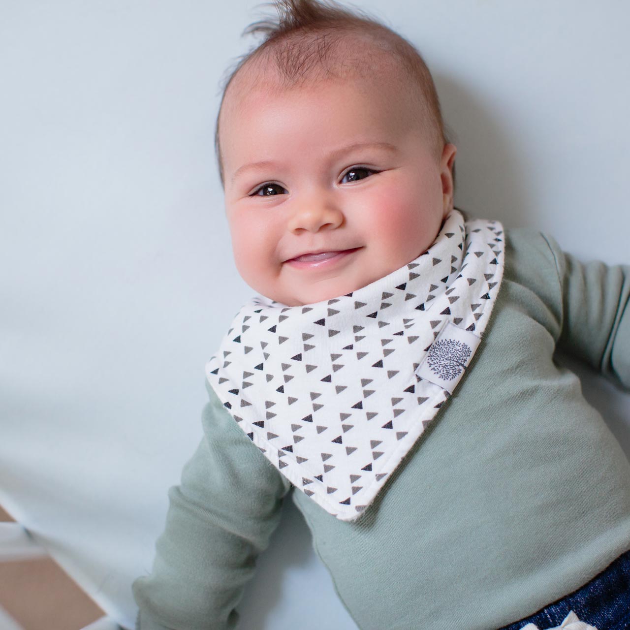 Bandana Baby Bibs | Shadow Set - 4 Pack | Parker Baby Co. | Parker Baby Co.