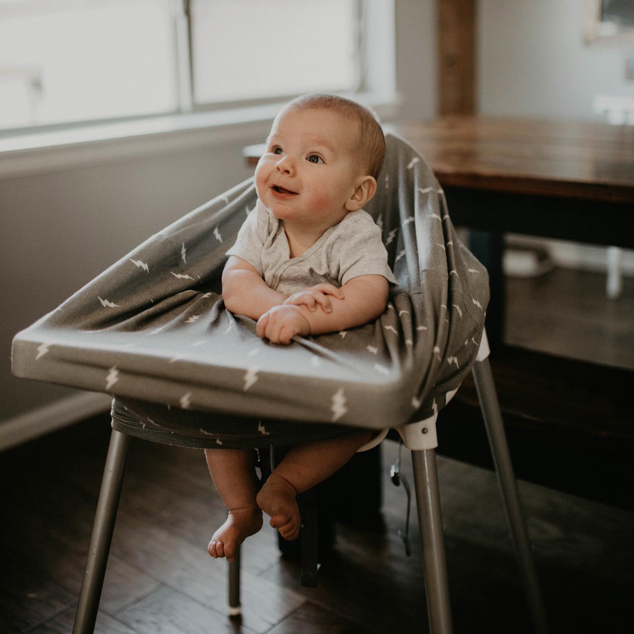 Multi-use Car Seat Cover | Gray Nursing Cover | Parker Baby Co ...